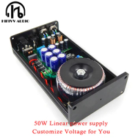50W HIFI Ultra-low ultra Noise Linear Power Supply fosi Audio v3 Amplifier DC 5V 9V 12V 15V 18V 24V LPS PSU