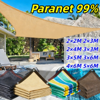 COD Jaring Paranet 99% Anti Uv Sunshade Net Tabir Surya Coklat Taman Paranet Lebar Peneduh jaring Pa