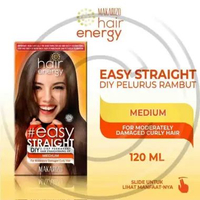 Makarizo Hair Energy Easy Straight - MEDIUM 120 mL Pelurus Rambut / Makarizo Easy Straight CO