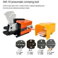 Pneumatic crimping tool AM-10 electric terminal cold crimping machine, multi-function crimping machine