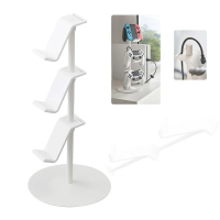 遊戲機手掣手柄收納架 | PlayS XBOX Switch 通用手掣收納 | 耳機 遊戲機線 控制器 可放置充電#YH26_01185