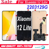 AMOLED For Xiaomi 12 Lite 12Lite LCD Display Touch Screen Digitizer Assembly For Xiaomi12 Lite 2203129G LCD