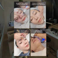 V Face Bundle - Korea Collagen lift + Facial Bojin + Korea Glass Skin Facial