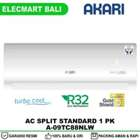 AC Akari 1 PK Split Standard A-09TC88NLW - R32, Gold Fin, Purifier Filter