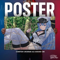 Poster Akame ga Kill Aesthetic Dark Hiasan Dinding Kamar Minimalis Dekorasi Interior Modern Gambar N