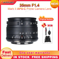 7artisans 35mm F1.4 Mark II APS-C Prime Lens For Sony E ZVE10 A6000 Fujifilm FX Canon EOS-M Micro 4/3 epm1 Nikon ZFC Canon RF RP