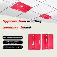 Plasterboard Fixing Tool Woodworking Ceiling Auxiliary Panel Gypsum Board Lift Bracket Carpenter Tool Ceiling Positioning Plate