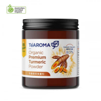 TeAROMA 有機優質黃薑粉 (薑黃素含量8.07％) 125g