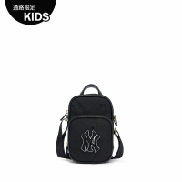 【MLB】童裝 斜背包 兒童包包 MONOGRAM系列 紐約洋基隊(7ACRMDB3N-50BKS)