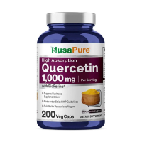 美國NusaPure 洋蔥素1000毫克 +黑胡椒 , 200粒膠囊