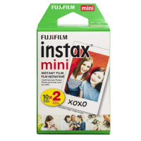 Fujifilm INSTAX Mini Instant Film 2 Pack = 20 Sheets (White) for Fujifilm Mini 8, Mini 90, Mini 70, Mini 50S, Mini 25, Mini