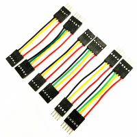 [LOD TTDXS 540] 10pcs 5cm Breadboard Dupont Cable For Arduino Line 2.54mm Male Female Jumper Wire 26