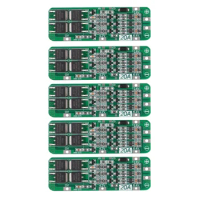 5Pcs 3S 20A BMS 18650 -Ion -Ion Battery Charger Module BMS Protection Board PCB 11.1V 12V 12.6V Module