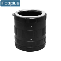 Mcoplus Metal Macro Extension Tube Ring for Olympus OM Mount Cameras