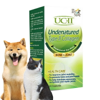 動醫版 UCII 沛適達好膝力 120顆 關節保健膠囊 非變性第二型膠原蛋白 關節保健 關節保養 犬貓專用