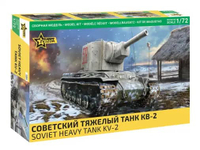 Tank Soviet KV-2 Skala 1:72 Zvezda