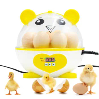 9 Egg Incubator , Small General Digital Egg Incubator with Temperature Control New Animal Shape Egg Incubator The Best Gift for