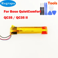 New Battery For Bose QuietComfort QC35 &amp; QC35 II Accumulator 3.7V 500mAh Li-Polymer Replacement Batterie 3-wire+tools