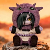 สินค้าพร้อมส่ง ของแท้ TOPTOY Naruto Blind Box ซีรีส์ปาร์ตี้สัตว์น่ารัก 2 ตุ๊กตาไวนิลนั่ง ออร็อคชิมาร