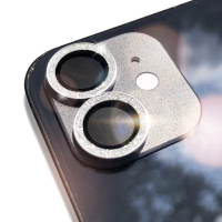 【Timo】iPhone 12/iPhone 12 mini/iPhone 11 鏡頭專用 星塵閃鑽保護貼