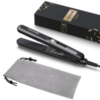 Wavytalk Flat Iron 0.7 Inch Ceramic Hair Straightener Small Flat Irons for Short Hair Curls Bangs
