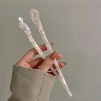 Gậy Tóc Phong Cách Trung Quốc Cổ Điển Cho Nữ, Đĩa Đũa Acetate, Kẹp Tóc, Kẹp Tóc, Phụ Kiện Tóc Cưới, 