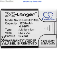 Cameron Sino 1200mAh Battery BV-6A for Nokia 8110 4G,TA-1048,TA-1059, 2720 Flip,