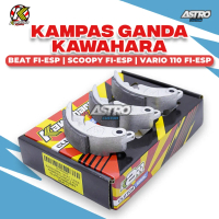 Kawahara Kampas Ganda BeaT Fi ESP Scoopy Fi ESP Genio BeaT Deluxe Street Prestige New Vario 110 Fi E