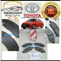 TOYOTA VIOS AC100 NGC102 E & G SPEC 2023Y ASLI > SET PAD BREK CAKERA DEPAN 04465-B1420