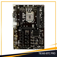 TB360-BTC PRO For BIOSTAR Motherboard B360 Support 8th/9th CPU LGA 1151 DDR4 32GB ATX High Quality Fast Ship