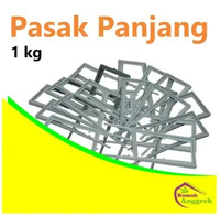 Pasak Mulsa Panjang Pendek 1 Kg dan 100 pcs penusuk warna random pengikat mulsaa bulan phalaenopsis 