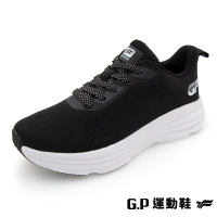 G.P 女款5E寬楦透氣超彈力運動鞋P2522W-黑色(SIZE:36-40 共二色)