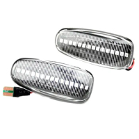 Car LED Dynamic Side Marker Signal Lamp Light Turn Lamp for Mercedes-Benz W210 W202 W208 R170 Vito W638 White