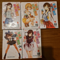 komik Kanojo Okarishimasu set vol 1-5 segel ori