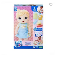 BABY ALIVE CHANGE N PLAY BLONDE HAIR BABY DOLL PLAYSET MAINAN BONEKA ANAK BABY ALIVE MAINAN BONEKA P