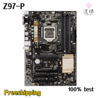 For Z97-P Motherboard 32GB PCI-E3.0 HDMI LGA 1150 DDR3 ATX Z97 Mainboard 100% Tested Fully Work