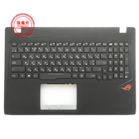 RU Laptop Keyboard For Asus ROG Strix ZX53 FX53V ZX53VM GL553 GL553V GL553VW FZ50VD with palmrest upper cover RGB Backlit