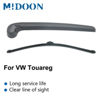 MIDOON Wiper 14" Rear Wiper Blade &amp; Arm Set Kit For VW Touareg 2011- 2017 2016 Windshield Windscreen Rear Window 2016 2015 2014