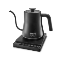 【SANLUX 台灣三洋】0.8L 不鏽鋼溫控手沖壺(SU-10TS)