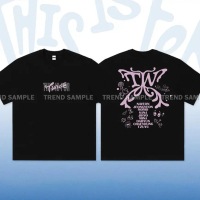 Twice 'This Is For' World Tour Cotton T-Shirt - Unisex Vintage Casual Print, PLUS SIZE 2025 COD