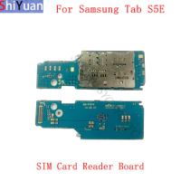 Original SIM Card Reader Board Flex Cable For Samsung Tab S5E T725 T720 Sim Card Reader Replacement Spare Parts