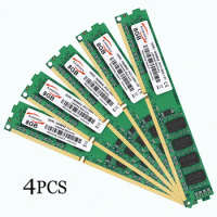 KAMOSEN DDR3 RAM 5pcs 4GB 8GB 1333MHz 1600MHz brand new low voltage 1.5V PC3-12800U desktop memory DIMM 240-pin non-ECC