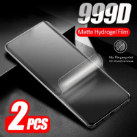2Pcs Full Curved Matte Hydrogel Film For Honor X9A 5G Screen Protector HonorX9A Hnor Hnor X 9A X9 A Frosted Soft Film Not Glass