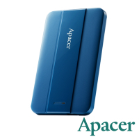 Apacer AC237 2.5吋 1T 流線型行動硬碟-藍