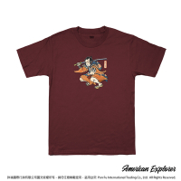 American Explorer 美國探險家 印花T恤(客製商品無法退換) 圓領 美國棉 T-Shirt 獨家設計款 棉質 短袖 -日本武士