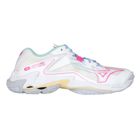MIZUNO WAVE LIGHTNING Z8 男排球鞋-訓練 運動 V1GA240058 白亮粉綠杏