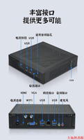 機殼全鋁超薄itx工控機箱D1/HM65/J1900/i3/i5/com/H110/4代12代主板
