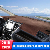 Car Dashboard Sun Shade Cover Pad For Toyota Alphard Vellfire 30 AH30 Hybrid 2015-2017 2018 2019 2020 2021 2022 2023 Accessories