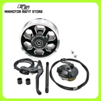 DT mini aluminum Front wheel New Upgrade With brake and tyre update rim replacement dualtron mini electric scooter