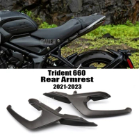 Motorcycle Rear Armrest Trident 660 Rear Passenger Armrest Tail Bracket For TRIDENT 660 Trident660 2021-2023